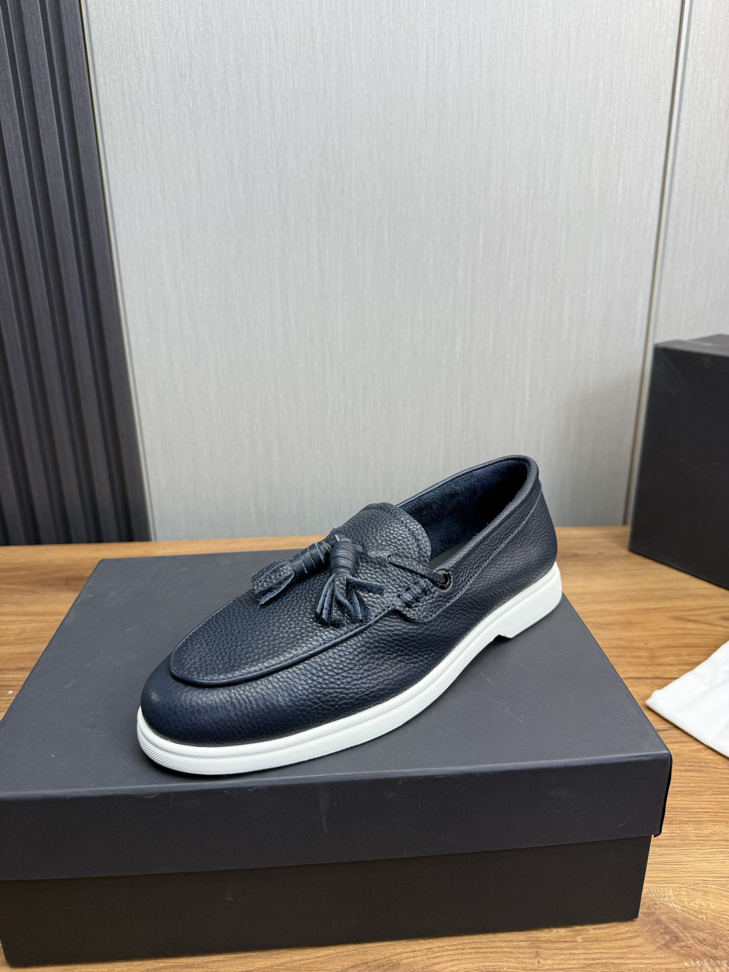 BOSS Men's Leather Driving Shoes, Comfortable & Lightweight, Sizes 39-44 2 i1746901087267 2023 0 0
