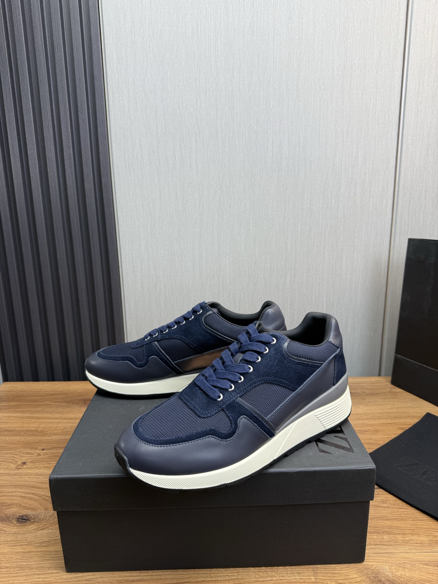 Precio de fábrica 430ZEGNA Zegna Zegna zapatos de los hombres zapatillas de deporte de los hombres! 