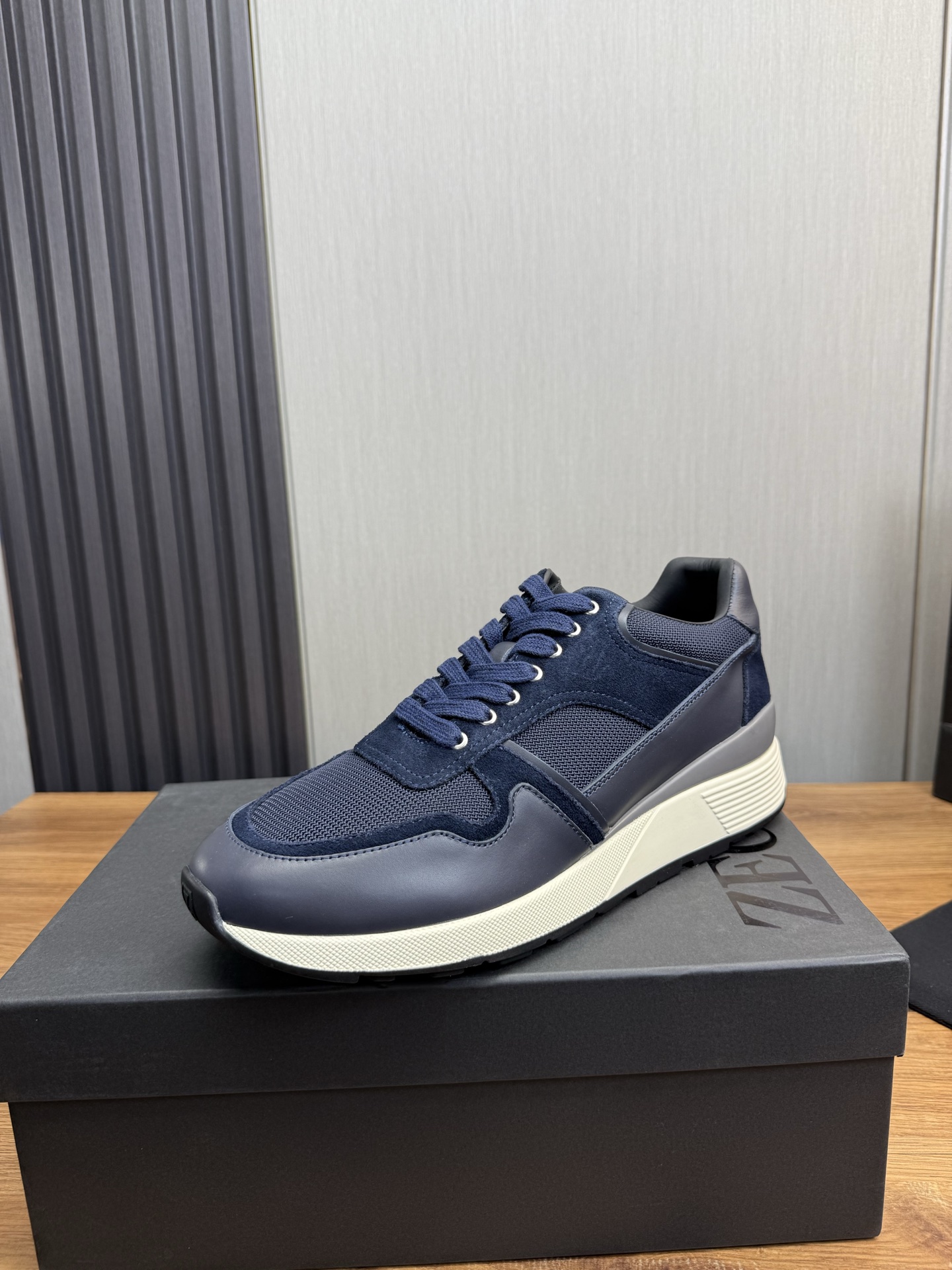 Precio de fábrica 430ZEGNA Zegna Zegna zapatos de los hombres zapatillas de deporte de los hombres! 