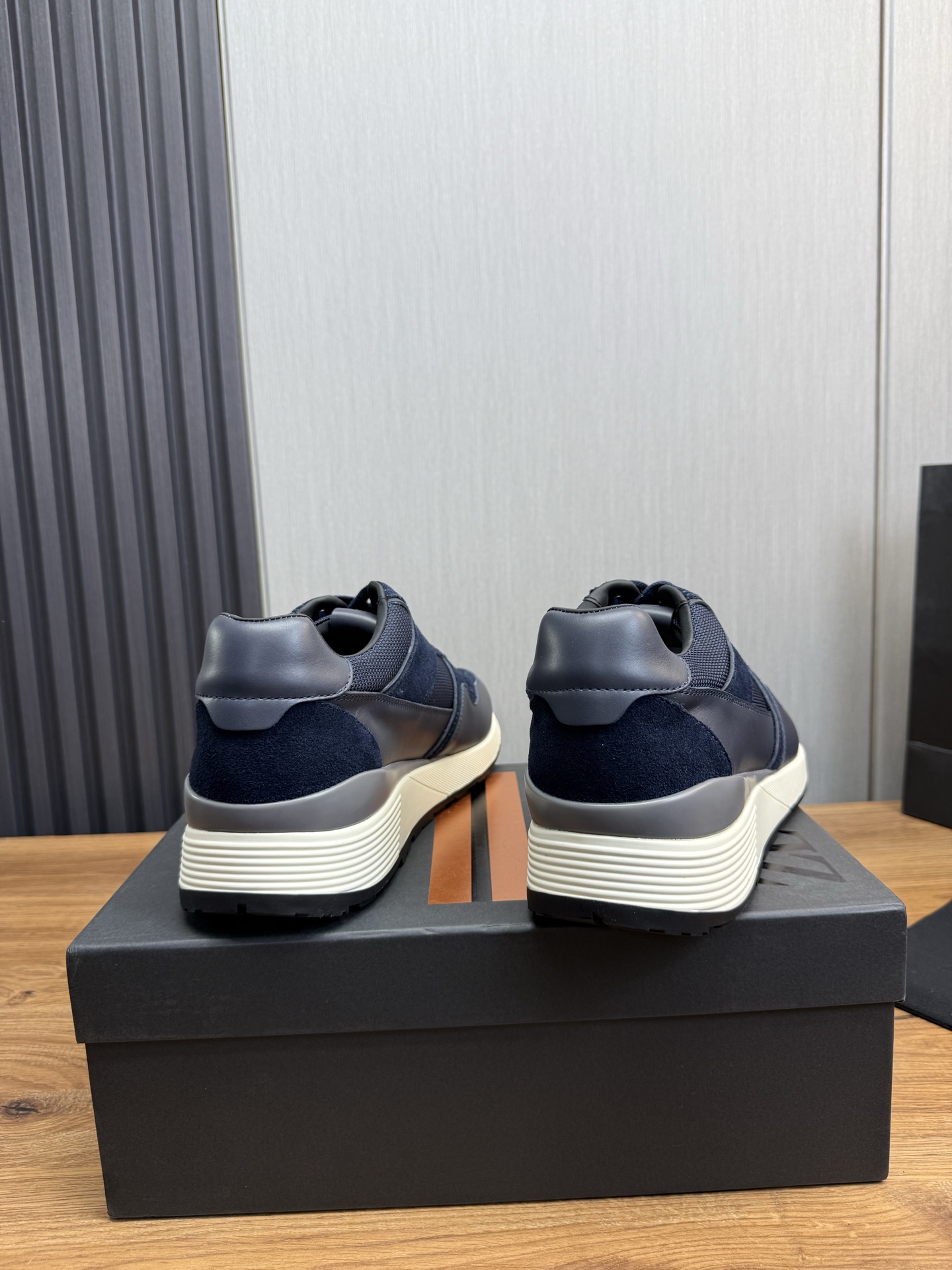 Precio de fábrica 430ZEGNA Zegna Zegna zapatos de los hombres zapatillas de deporte de los hombres! 