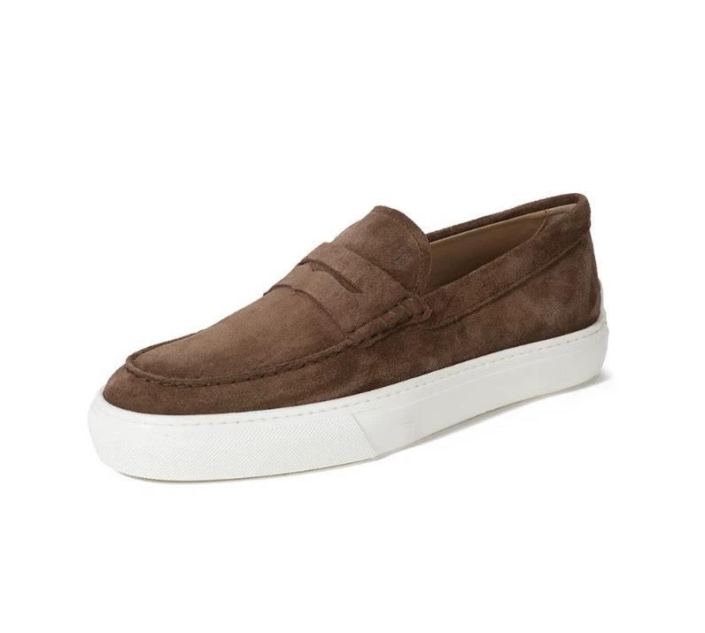 NO:830585,TODS Tod's. Men's loafers. The official website ships 1:1 calf leather. Made of cow suede, leather lining, original foam outsole, light and comfortable. 39-45, 38, 45.46 customized.,,Tod's,loafers,cowhide19860909TODS托德斯.男士乐福鞋 官网1:1出货小牛皮.牛反绒制成,牛皮内里,原版发泡大底,轻便舒适39-45,38,45.46订做.,,Tod's,loafers,cowhide,Men's shoes