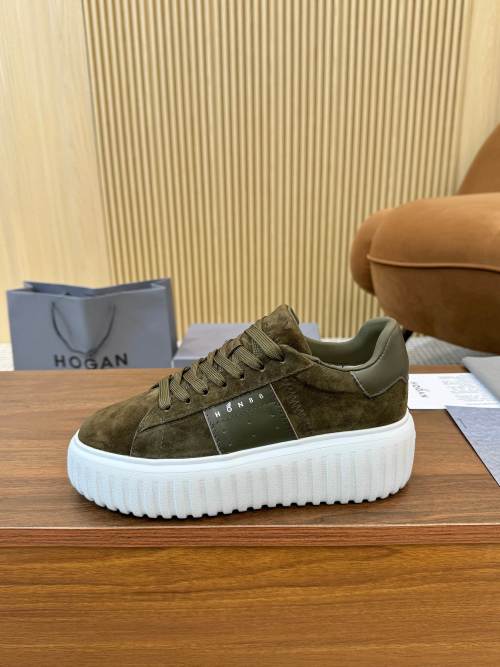 Hogan H-Stripes Suede Platform Sneakers - Casual, Stylish, and Comfortable 1 Hogan H-Stripes Suede Platform Sneakers - Casual, Stylish, and Comfortable