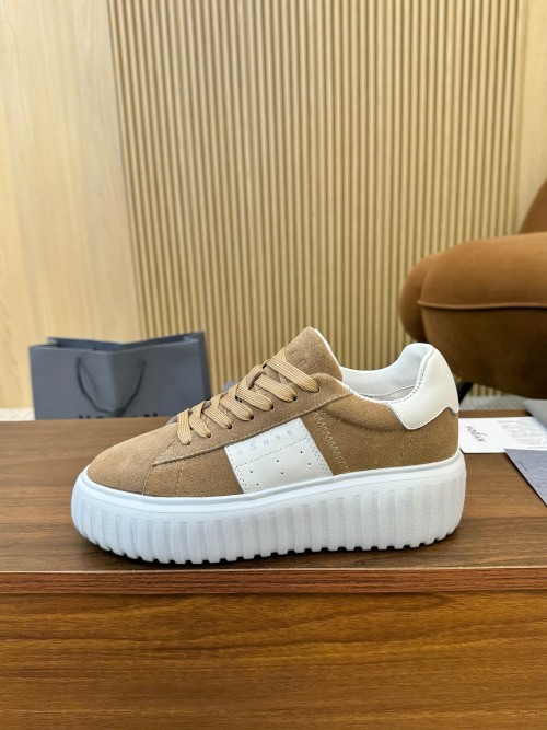 Hogan H-Stripes Platform Sneakers, Stylish Thick Sole Casual Shoes 1 Hogan H-Stripes Platform Sneakers, Stylish Thick Sole Casual Shoes