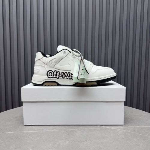 Off-White Out Of Office 'Ooo' Sneakers White/Black Leather Low Top Shoes 1 Off-White Out Of Office 'Ooo' Sneakers White/Black Leather Low Top Shoes