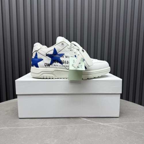 Off-White Out Of Office Low-Top Sneakers - Blue Star Design 1 Off-White Out Of Office Low-Top Sneakers - Blue Star Design