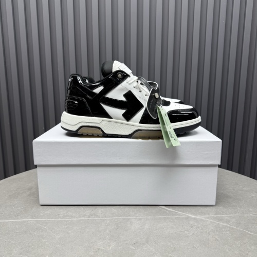 Off-White Out Of Office 'Ooo' Sneaker Black White Leather Unisex Shoes 1 Off-White Out Of Office 'Ooo' Sneaker Black White Leather Unisex Shoes