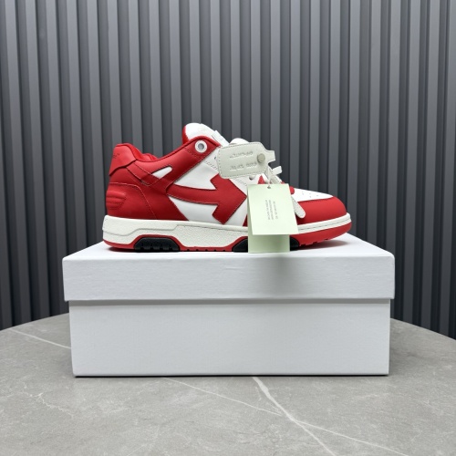 Off-White Out Of Office Red & White Sneakers - Iconic Style & Comfort