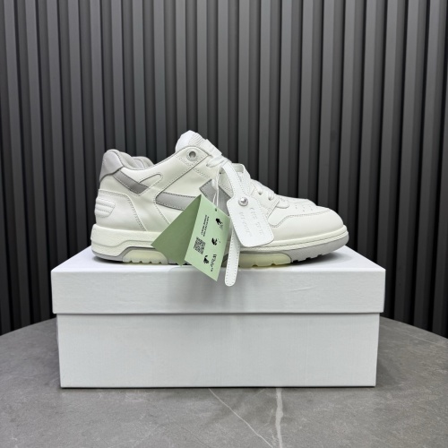 Off-White Out of Office White Leather Sneakers,Size 35-45