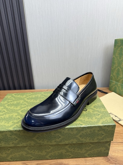 Gucci Men's Black Leather Loafers Business Casual Dress Shoes 1 Gucci Men's Black Leather Loafers Business Casual Dress Shoes