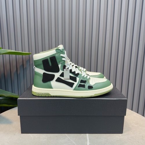 Amiri Bone Runner High-Top Sneakers - Limited Edition, Premium Craftsmanship 1 Amiri Bone Runner High-Top Sneakers - Limited Edition, Premium Craftsmanship