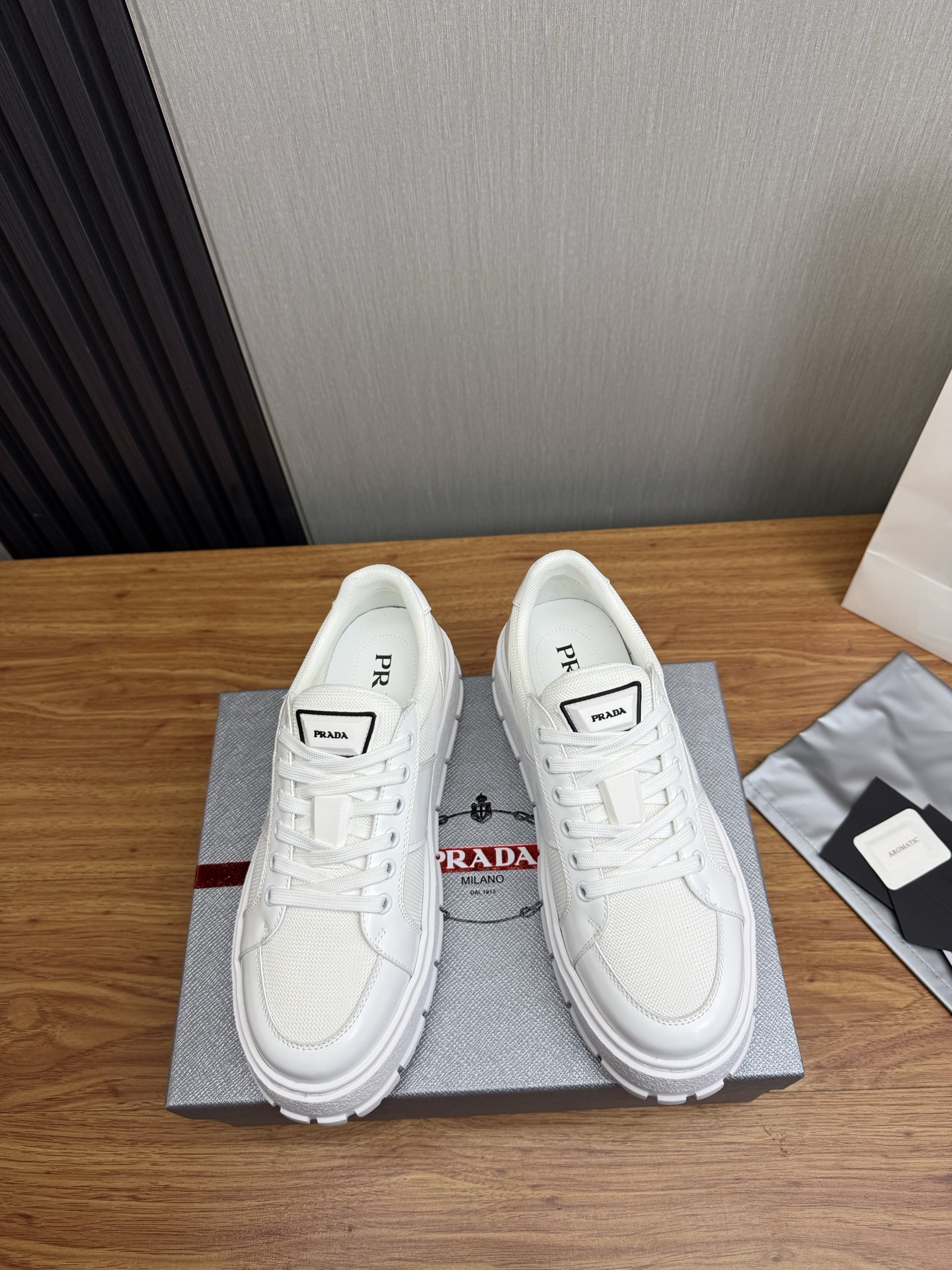 Prada Style Leather Men's Shoes Lookbook Reference image 2
