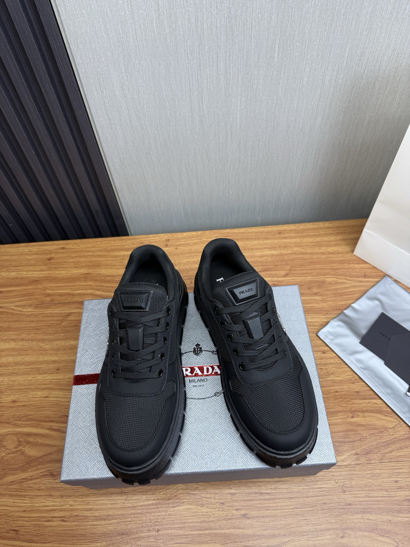 Prada Style Leather Men's Shoes Lookbook Reference image 2