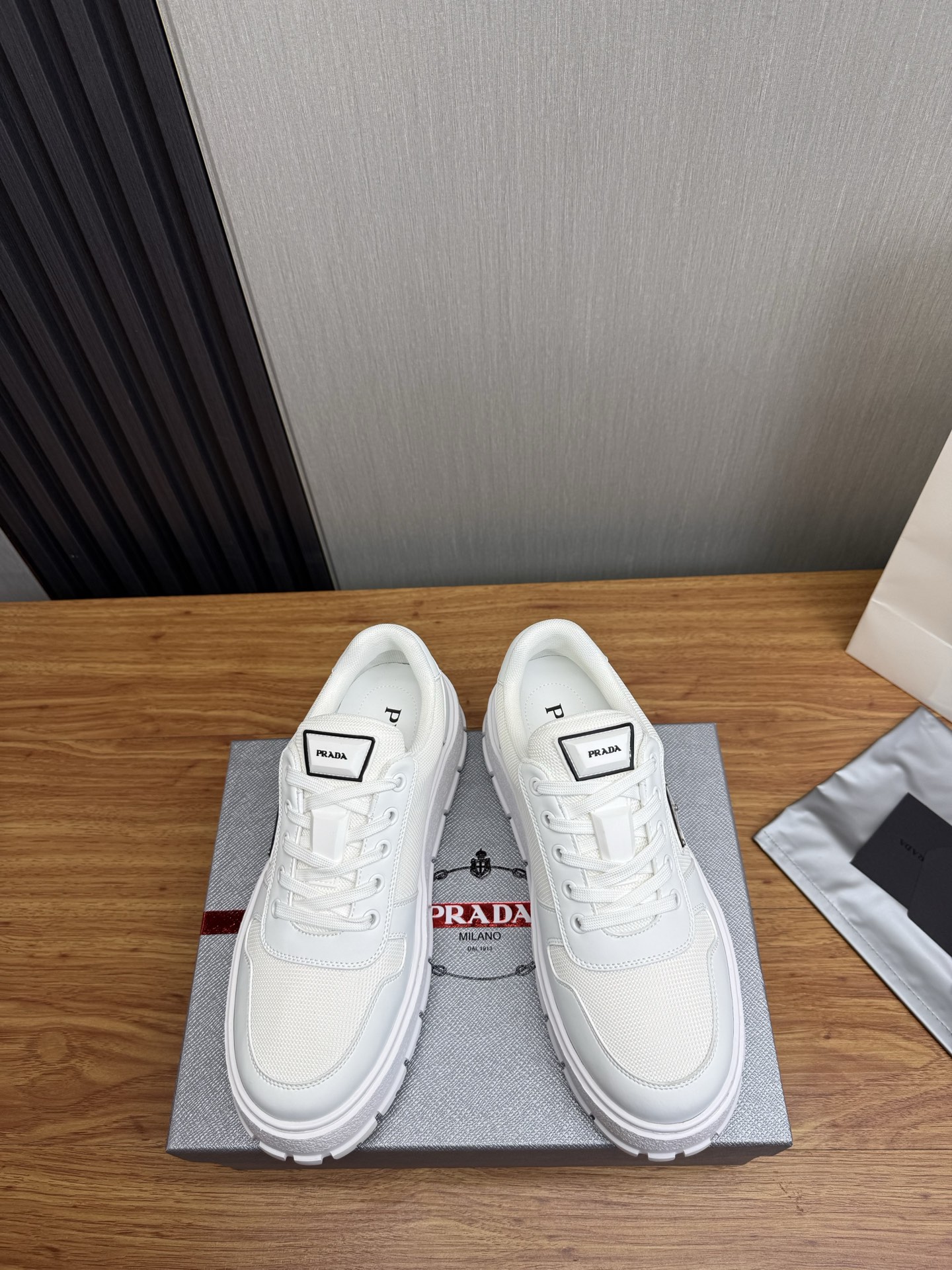 Prada Style Leather Men's Shoes Lookbook Reference image 2