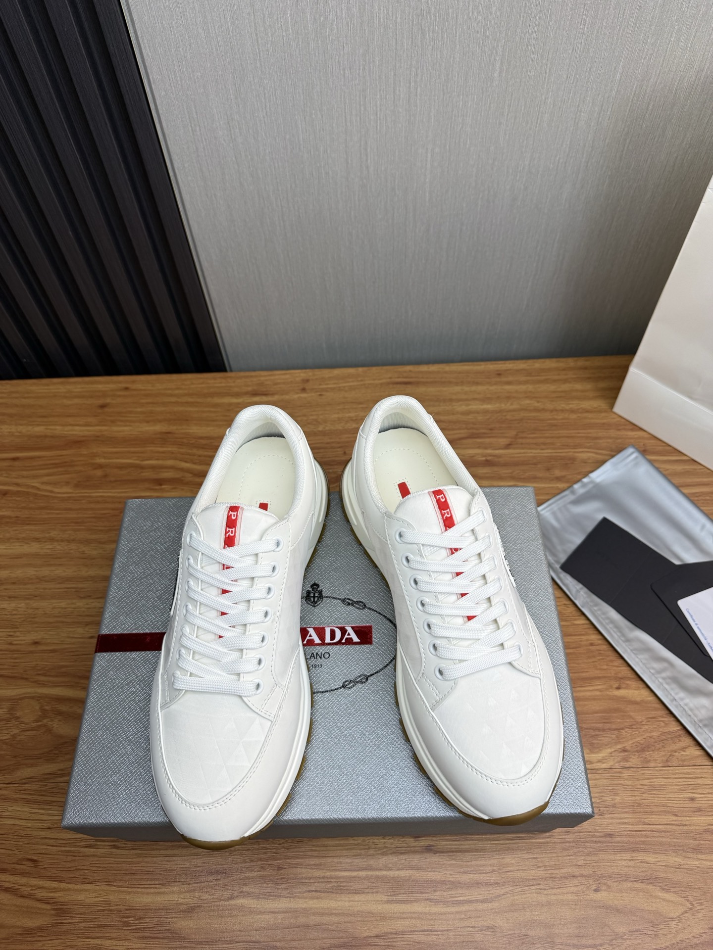 Prada Style Leather Men's Shoes Lookbook Reference image 2