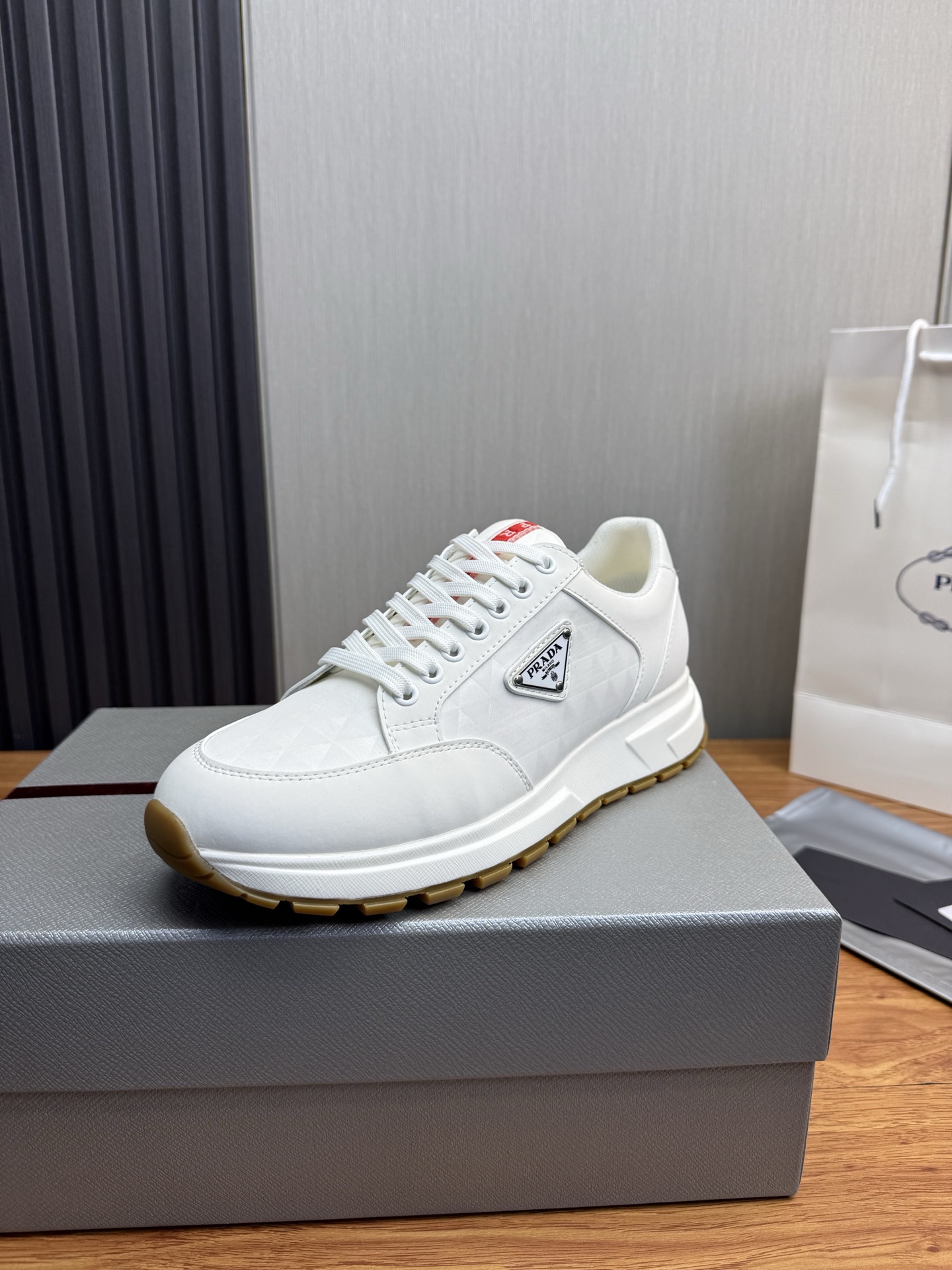 Prada Style Leather Men's Shoes Lookbook Reference image 1