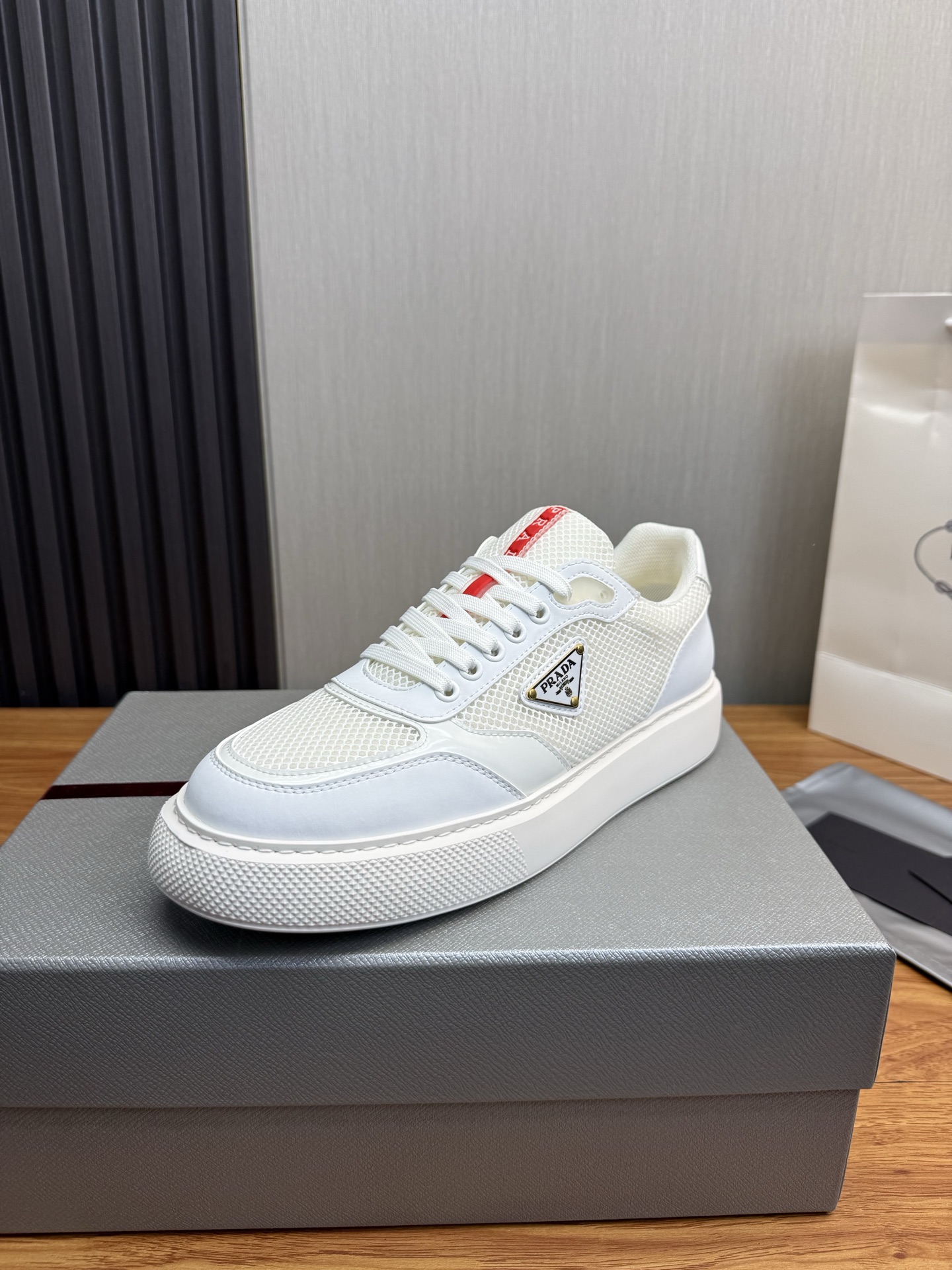 Prada Style Leather Men's Shoes Lookbook Reference image 1