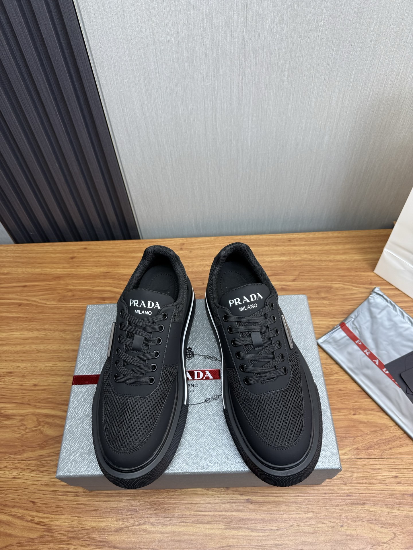 Prada Style Leather Men's Shoes Lookbook Reference image 2