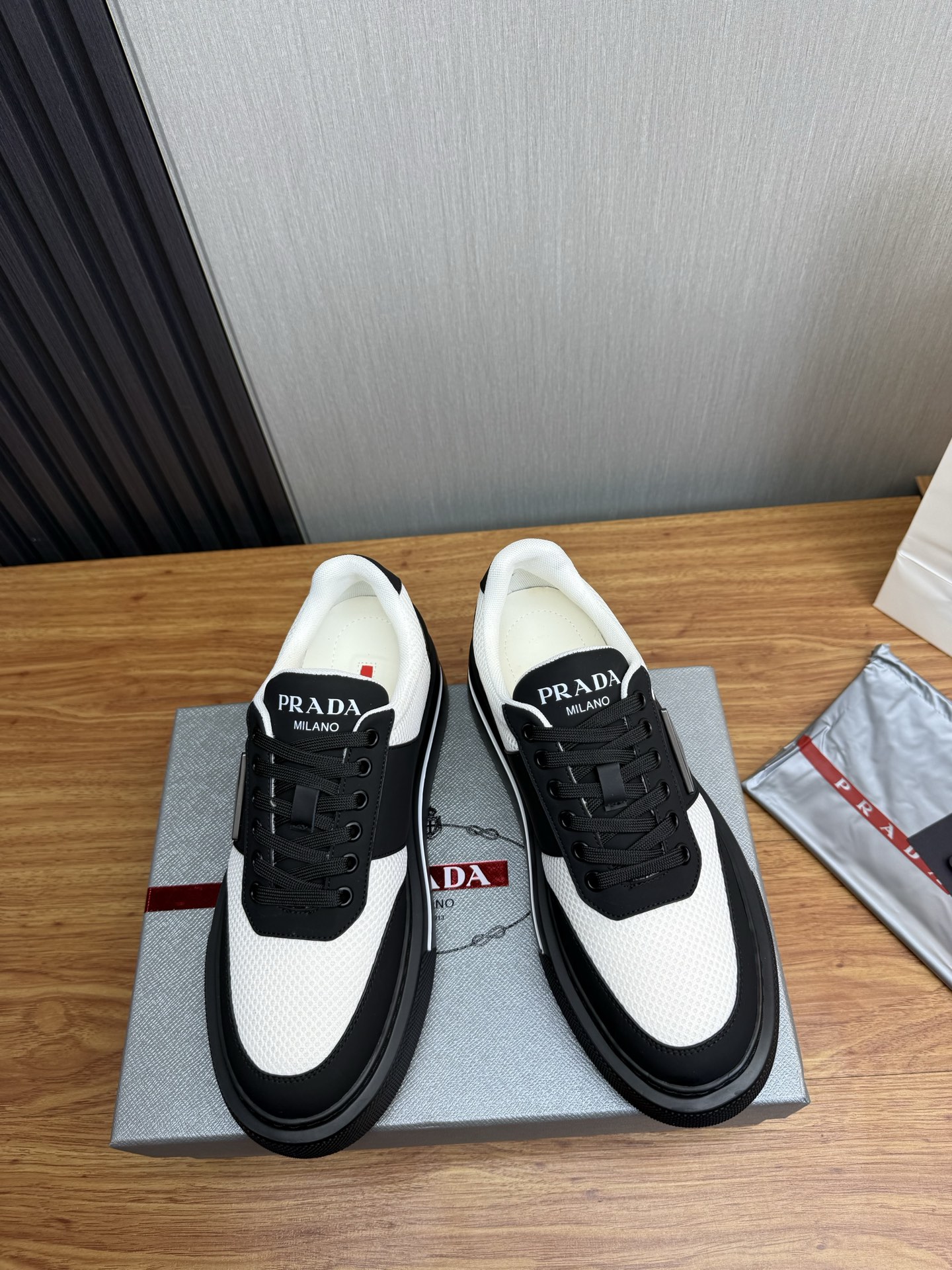 Prada Style Leather Men's Shoes Lookbook Reference image 2