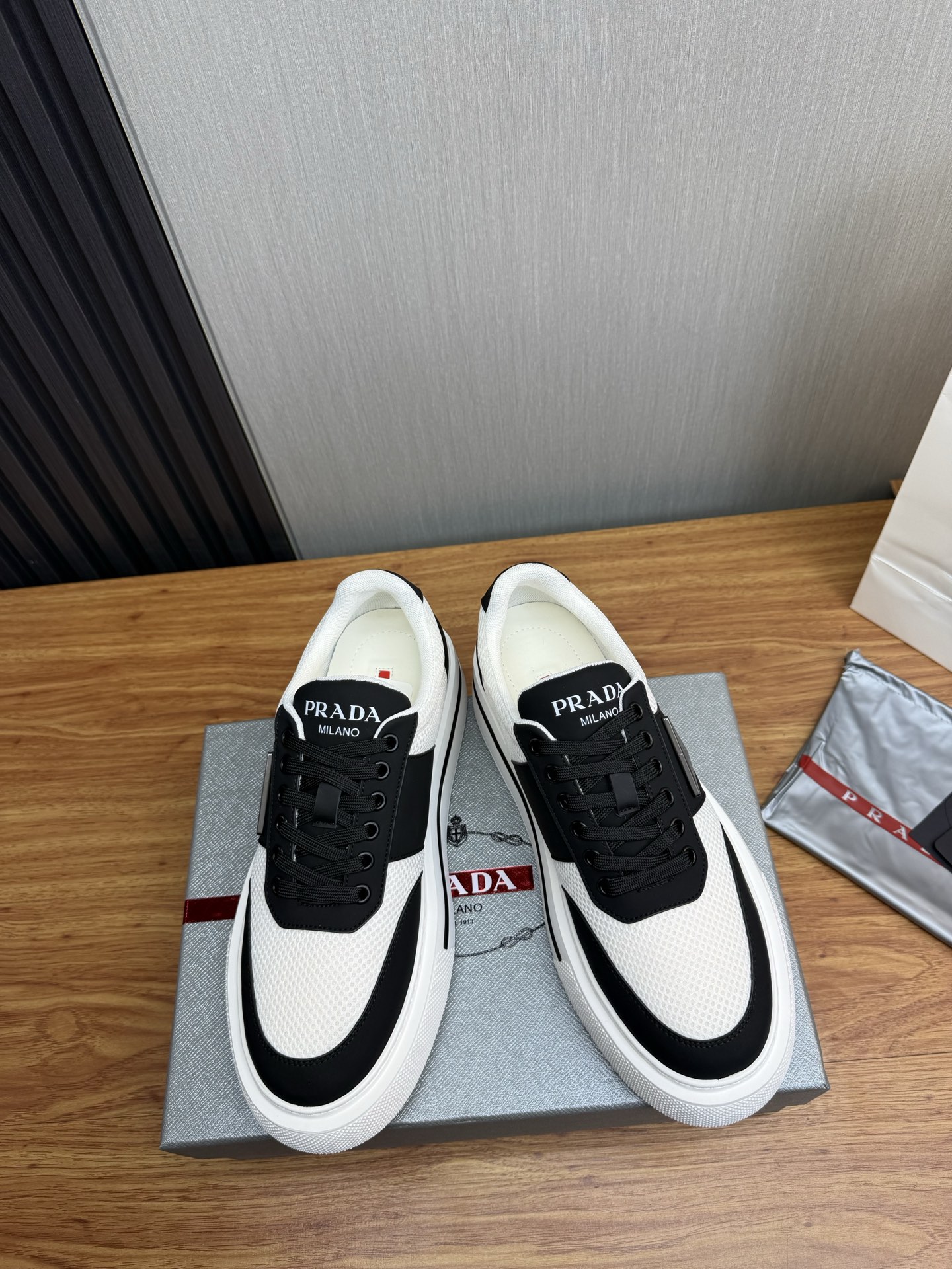 Prada Style Leather Men's Shoes Lookbook Reference image 2