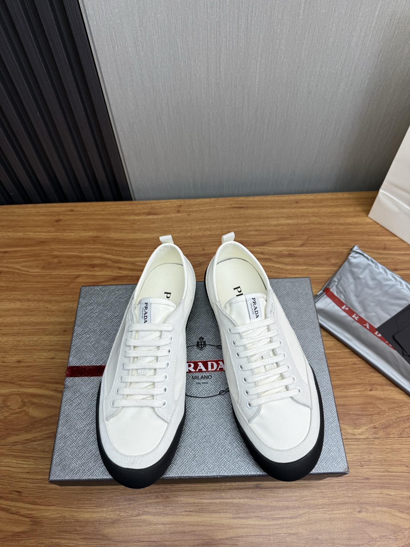 Prada Style Leather Men's Shoes Lookbook Reference image 2