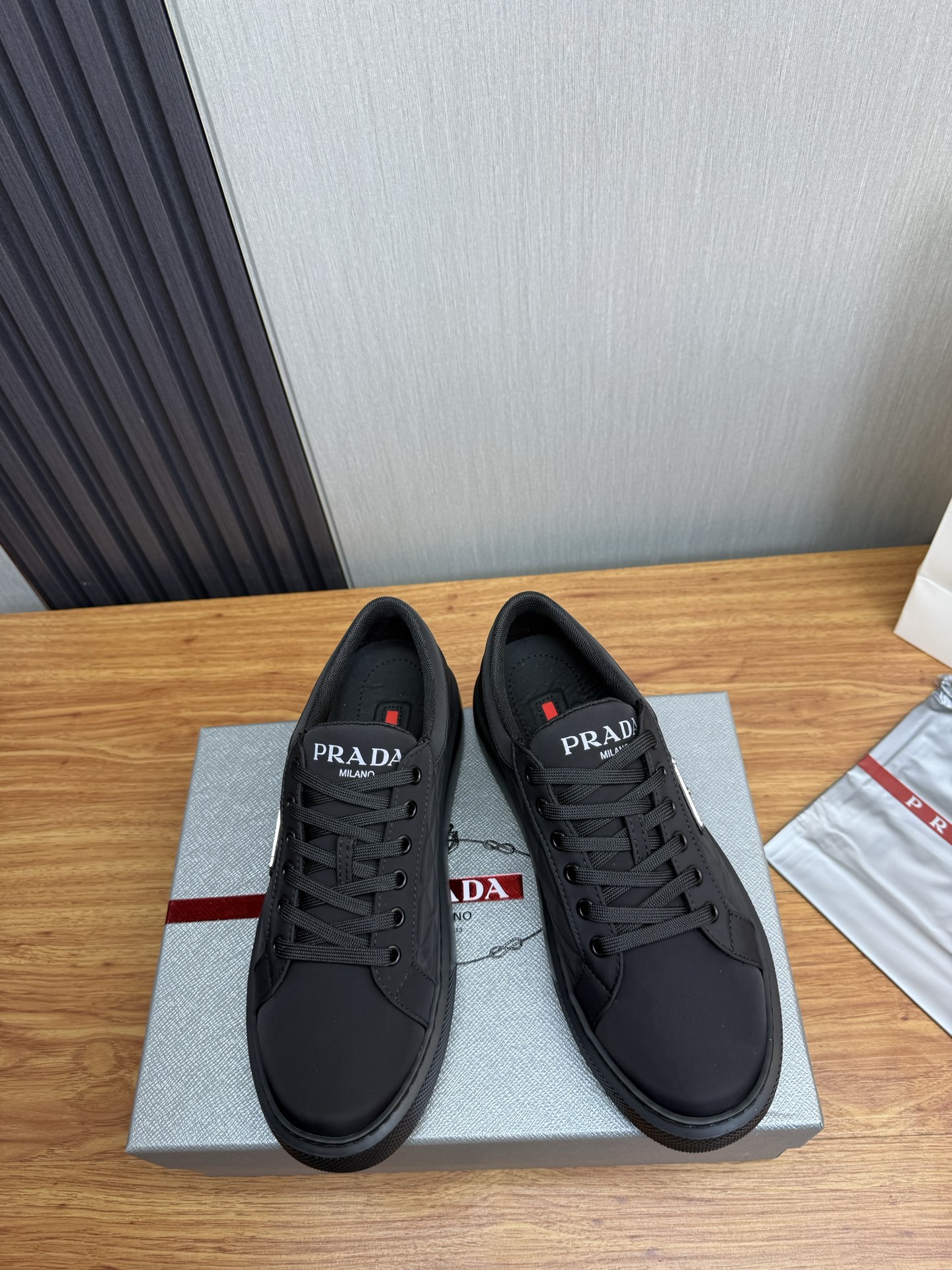 Prada Style Leather Men's Shoes Lookbook Reference image 2