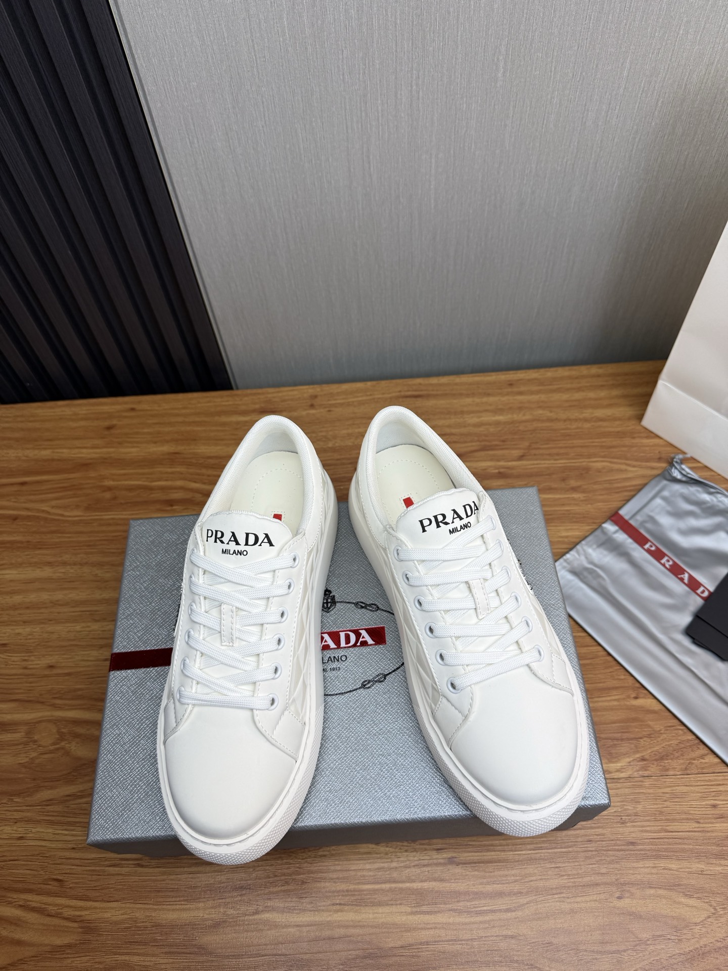 Prada Style Leather Men's Shoes Lookbook Reference image 2