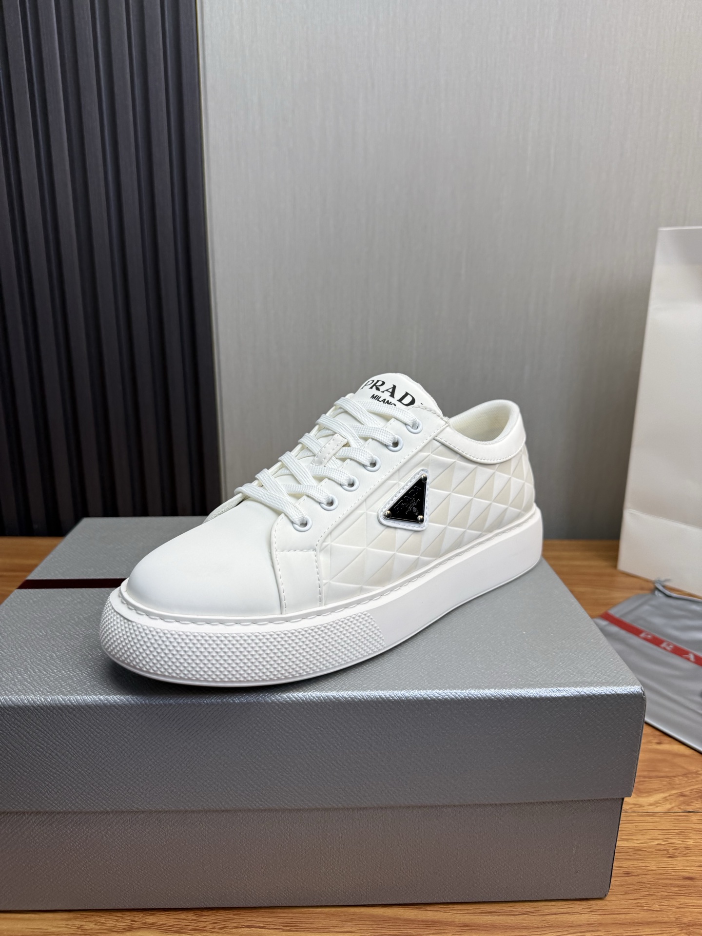 Prada Style Leather Men's Shoes Lookbook Reference image 1