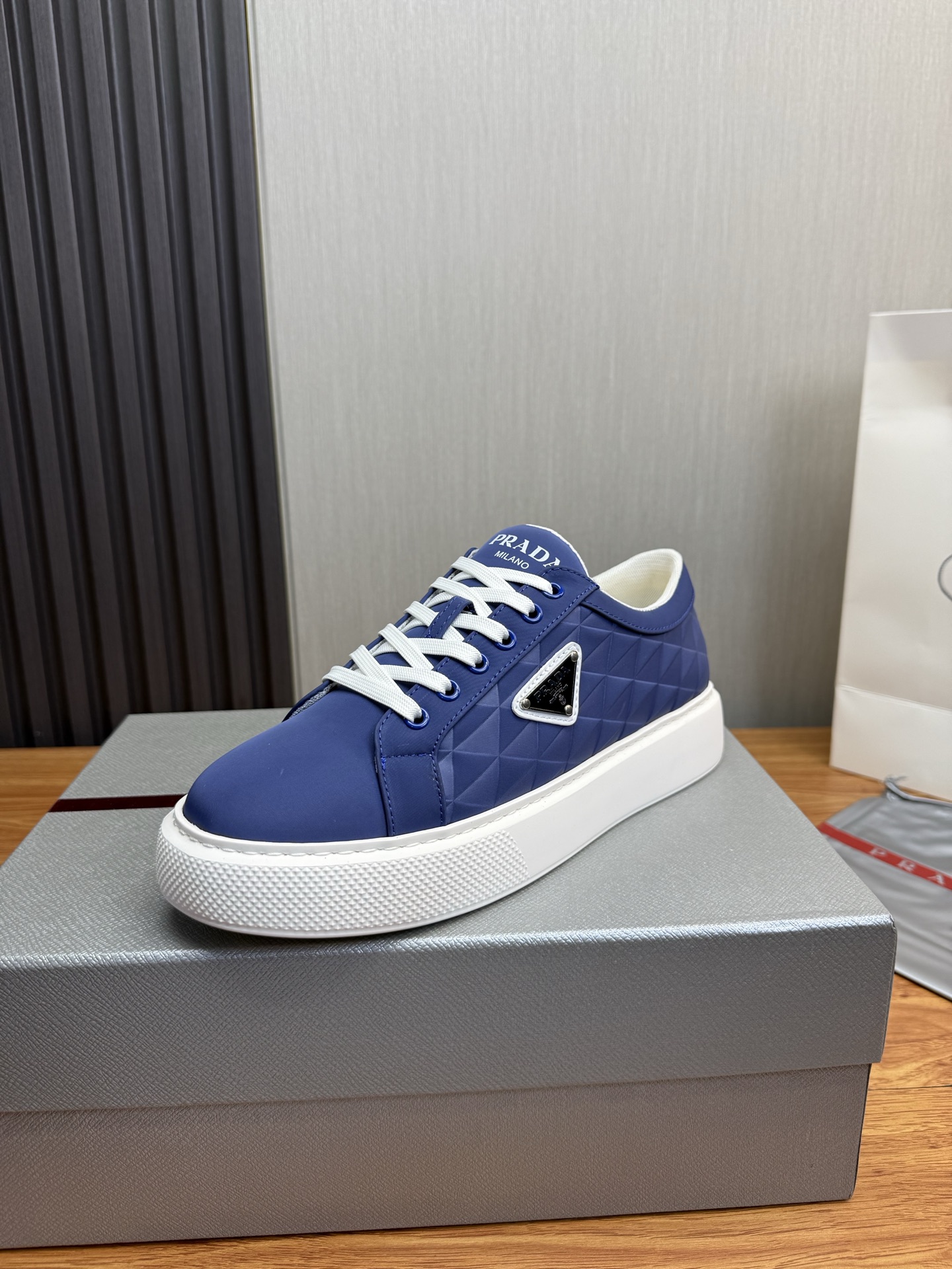 Prada Style Leather Men's Shoes Lookbook Reference image 1