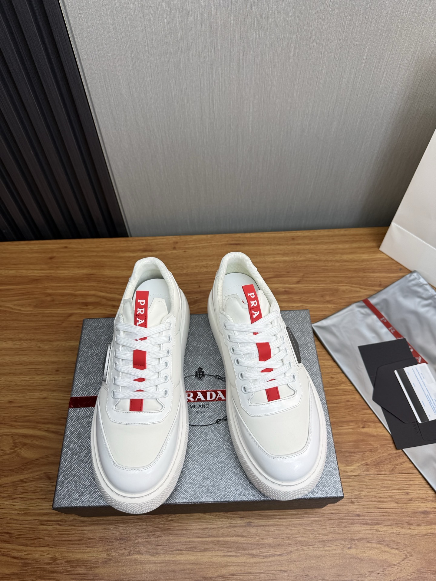 Prada Style Leather Men's Shoes Lookbook Reference image 2