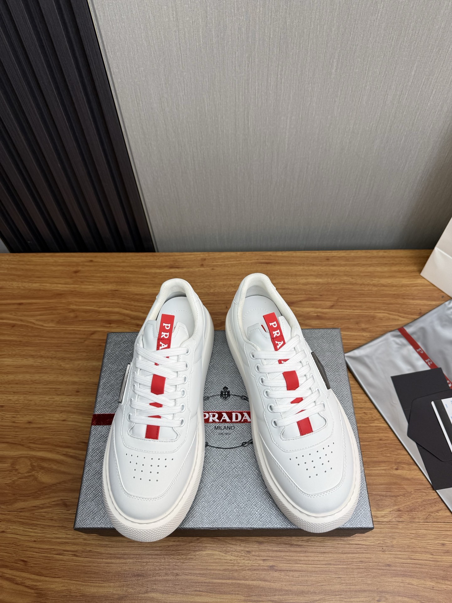 Prada Style Leather Men's Shoes Lookbook Reference image 2