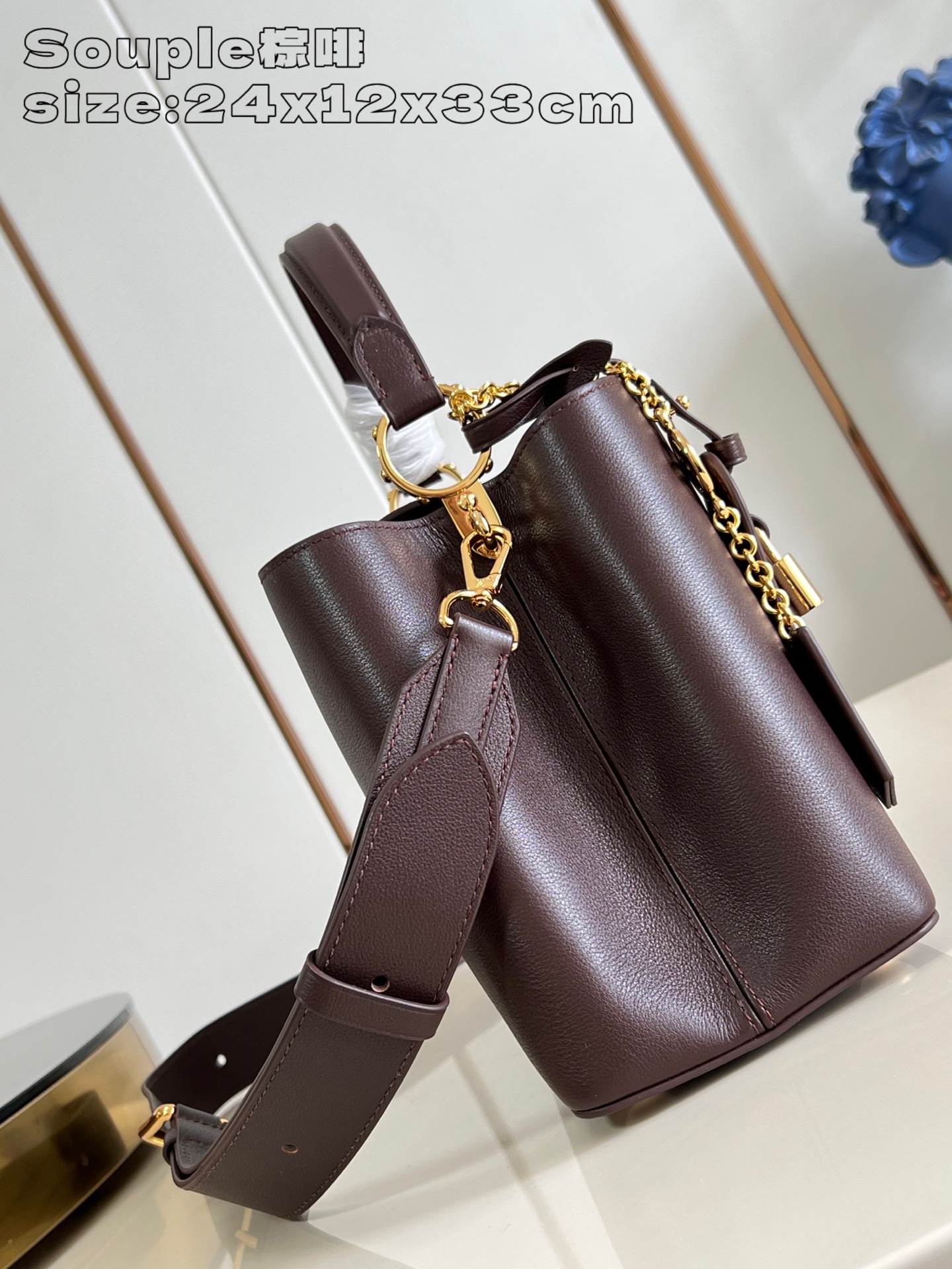 Louis Vuitton Capucines Souple Medium Bag - Brown Leather Handbag 4 a1758855744100 1061