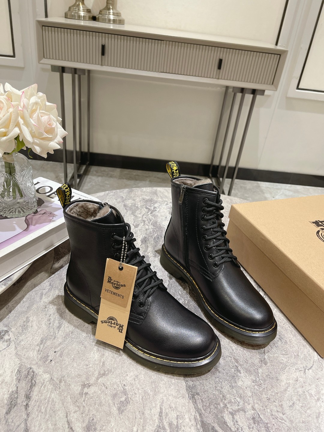 Factory Price: $725 for Dr. Martens 2023 Boots, Superstar Net Red, Original Quality.