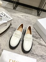 Dior Shoes Loafers Cowhide Spring/Summer Collection