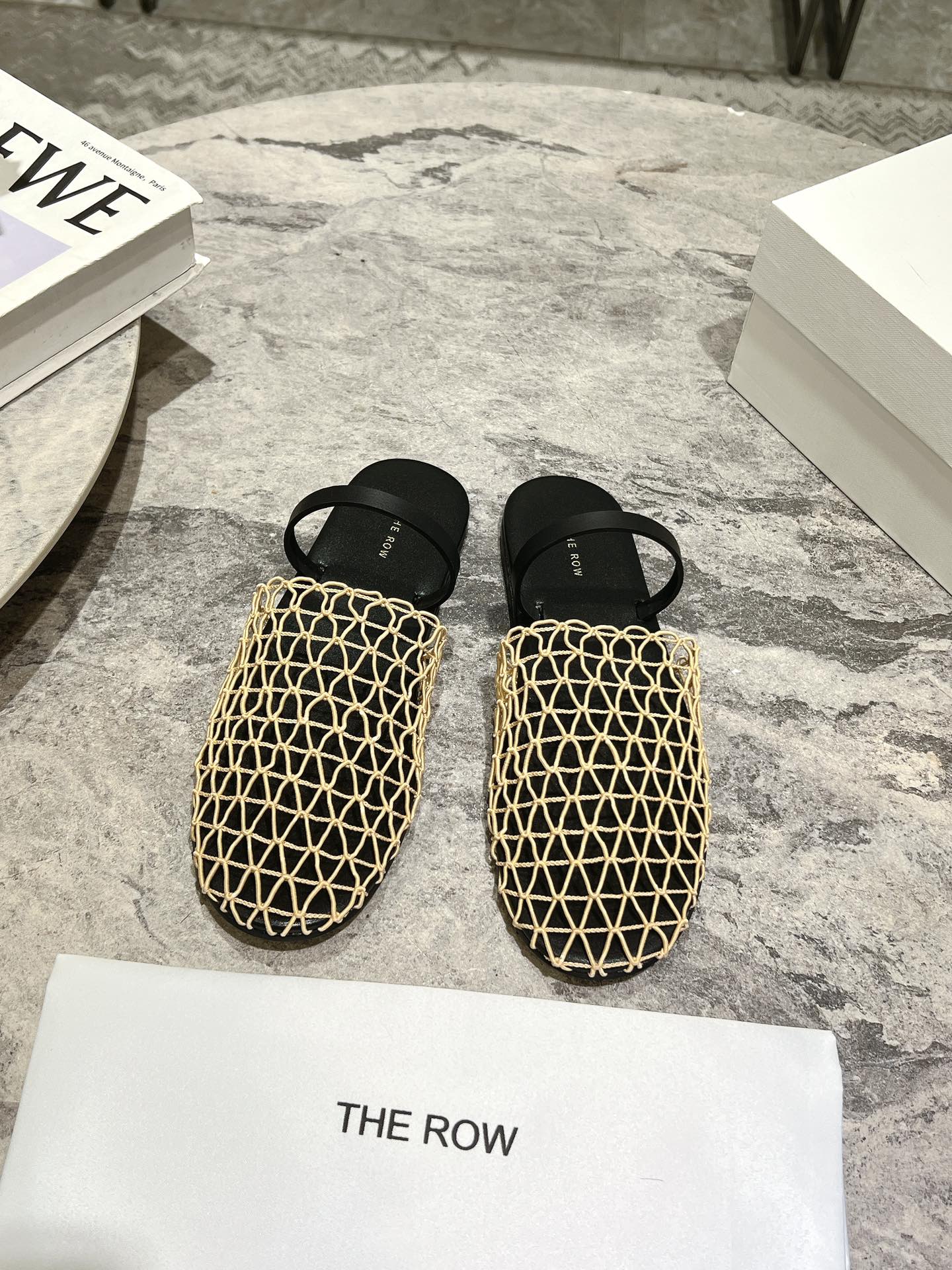 The Row Shoes Sandals Slippers 1:1 Replica
 Openwork Genuine Leather Sheepskin Spring/Summer Collection