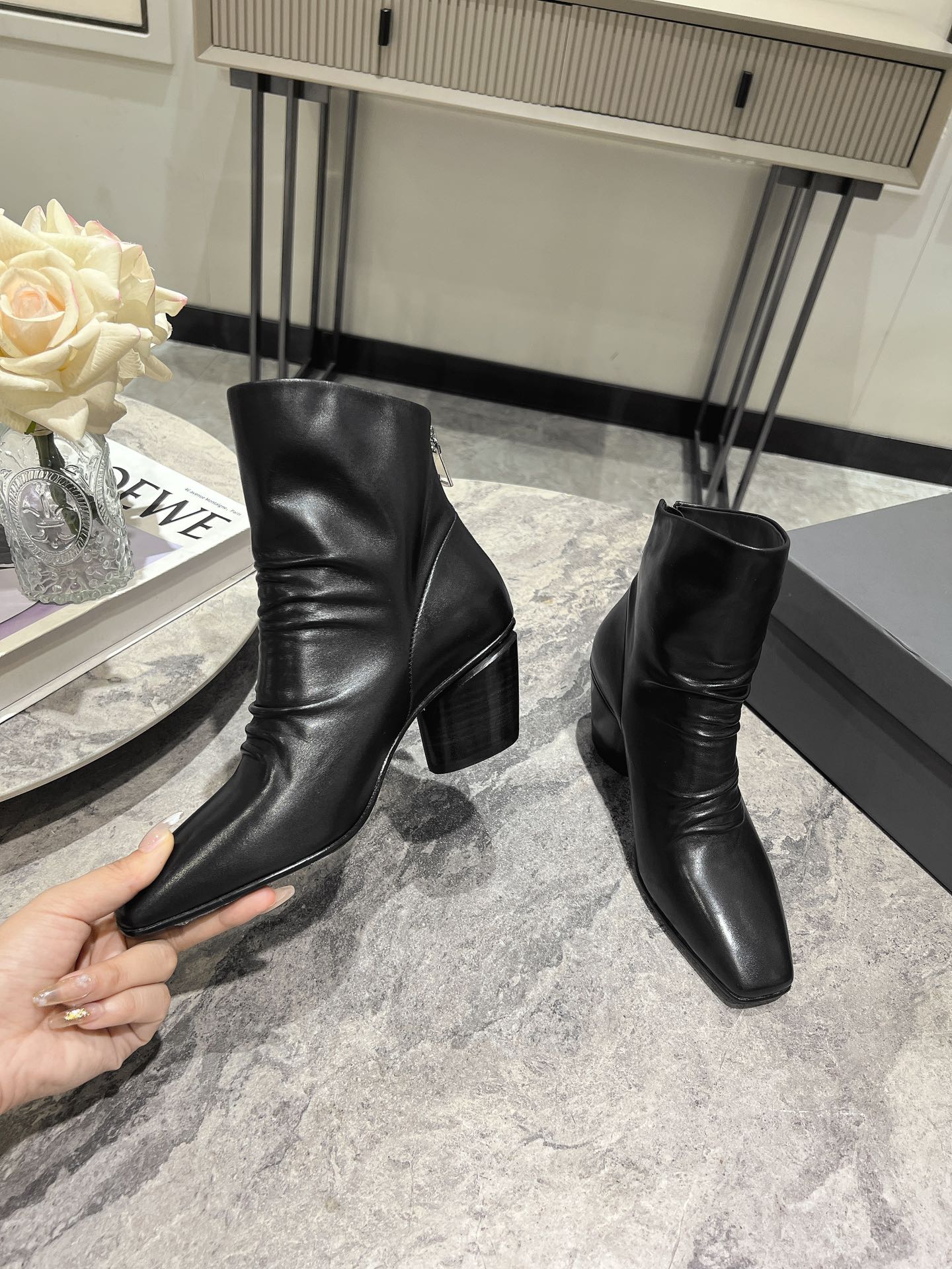 Officine Creative 24 New Winter Hand-Made Short Boots: Cool Girl Style with Fluffy Suit - 图片 6