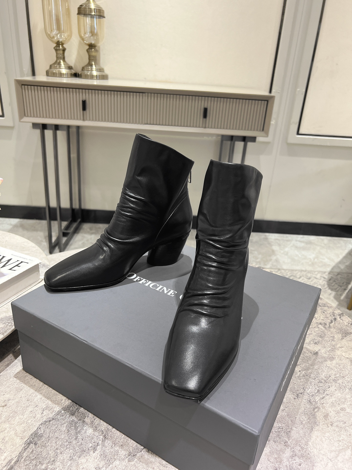 Officine Creative 24 New Winter Hand-Made Short Boots: Cool Girl Style with Fluffy Suit - 图片 5