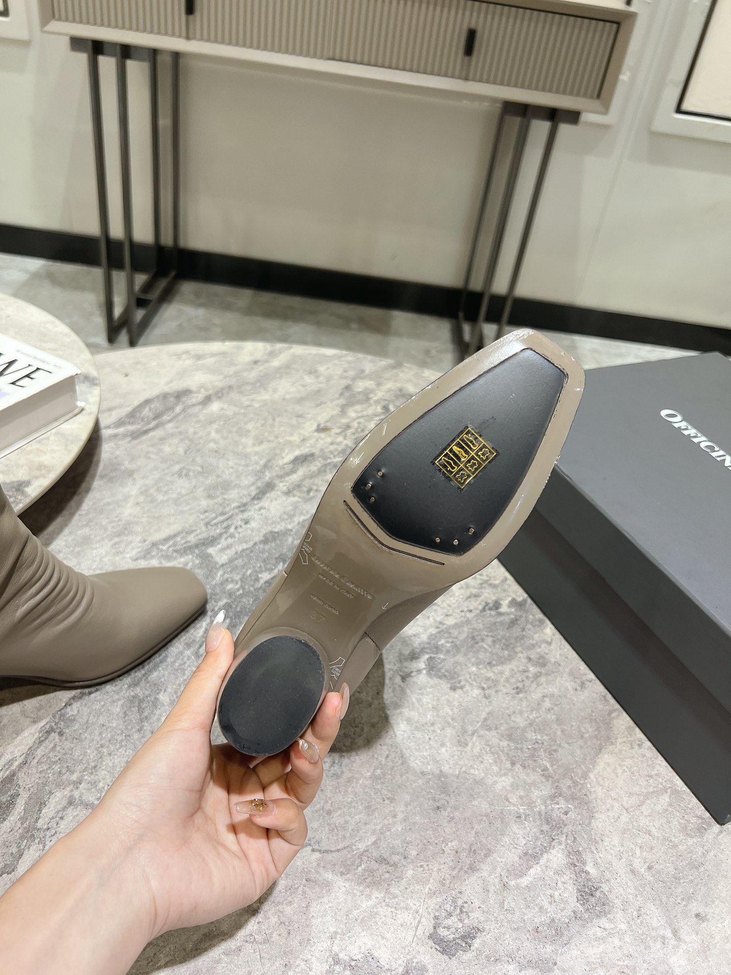 Officine Creative Winter Hand-Made Short Boots: Cool Girl Style with Fluffy Suit - 图片 6