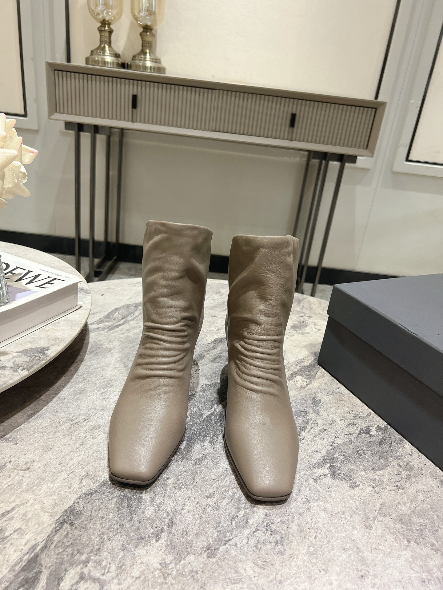Officine Creative Winter Hand-Made Short Boots: Cool Girl Style with Fluffy Suit - 图片 2