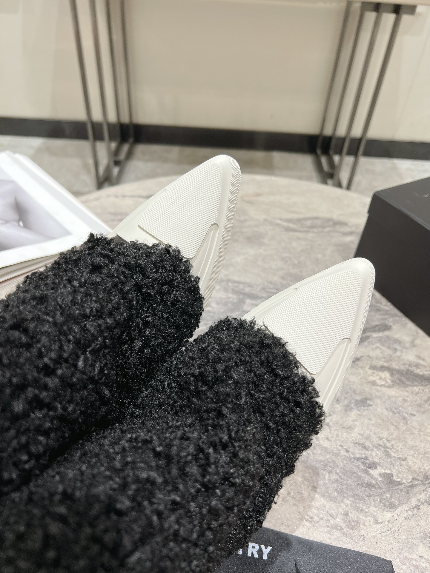 “Black Street Style Shoes with 3cm Height Increase, Sports Comfort, and Casual White-Faced Design – Size 35-39” - 图片 7