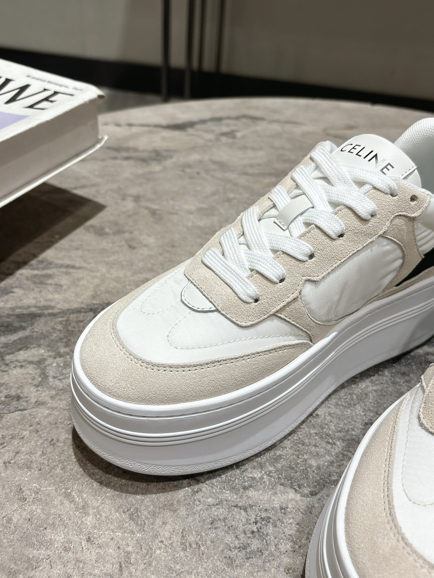 Celine Runner Sneakers: Iconic Triomphe Logo, Platform Sole, and Premium Leather 10 i1743183588775 7953 0 8