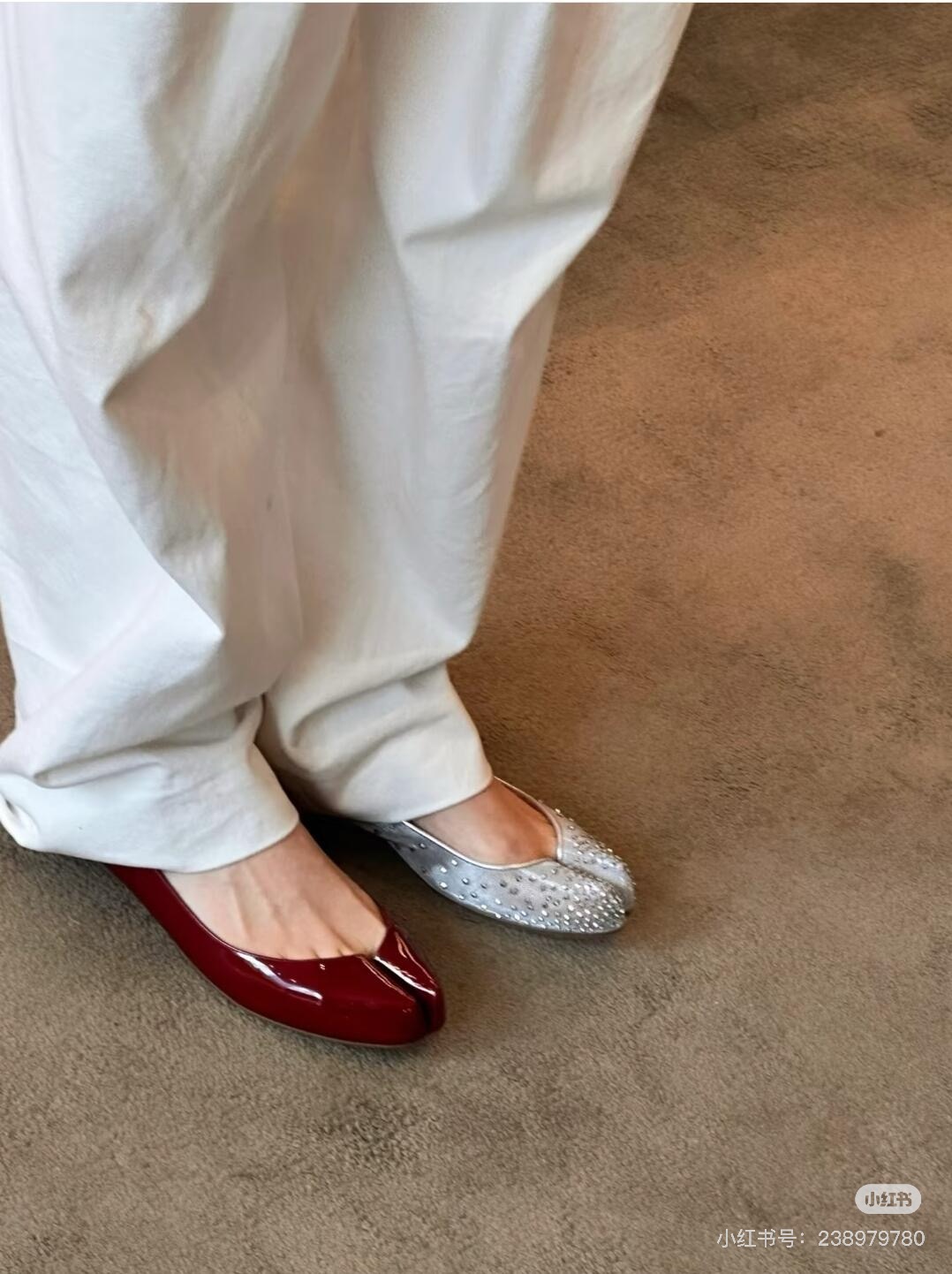 NO:228135,Picture of the foot #, split toe shoes19860909上脚图#,分趾鞋,Women's Shoes