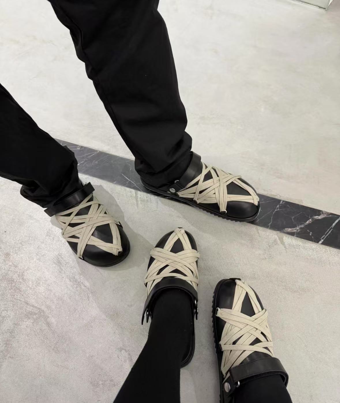 NO:228075,Upload the foot picture #, half drag19860909上脚图#,半拖,Women's Shoes