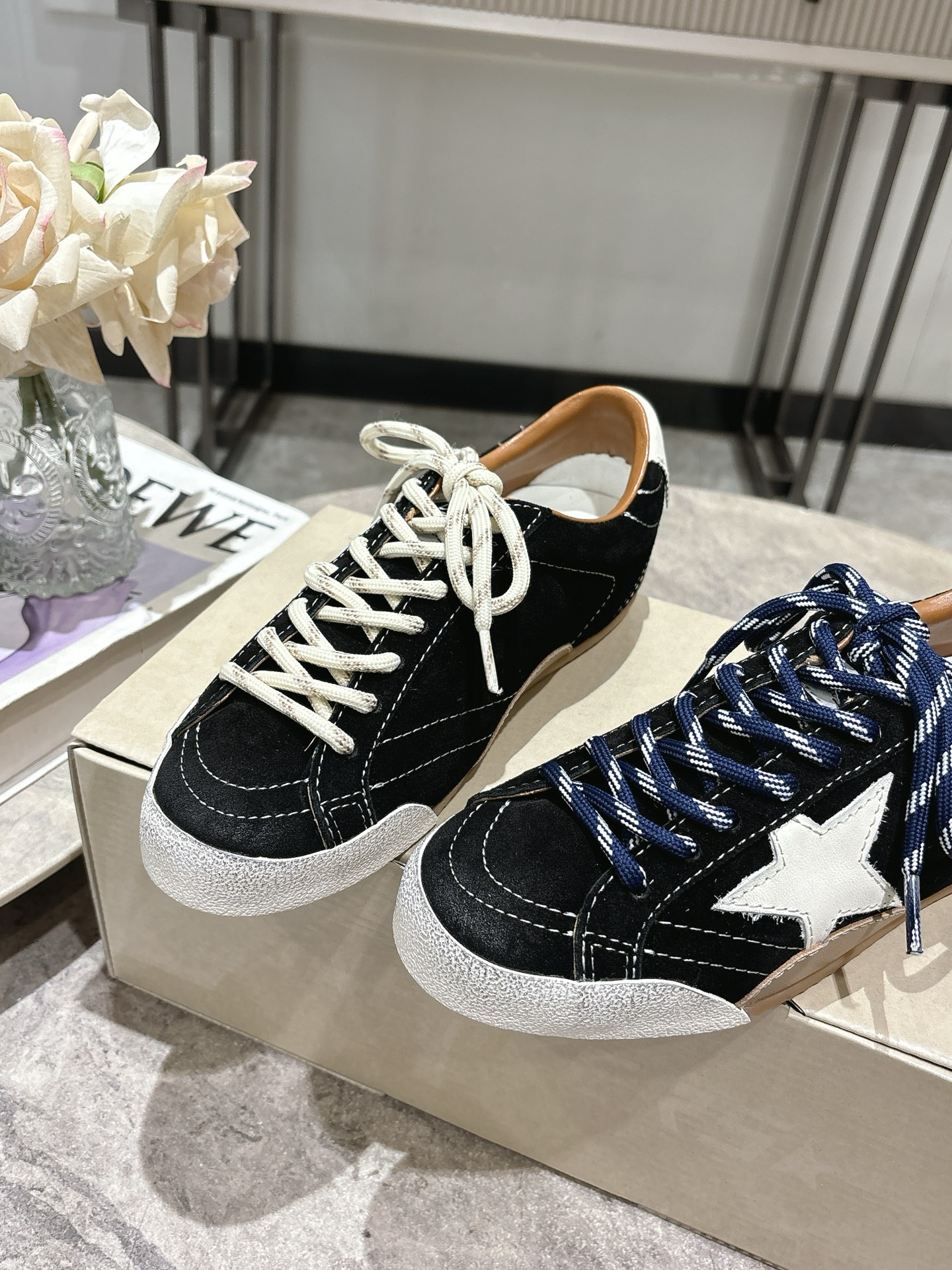 Golden Goose True Star Sneakers - Spring/Summer Collection, Colorful Laces 9 i1744130689427 288 0 7