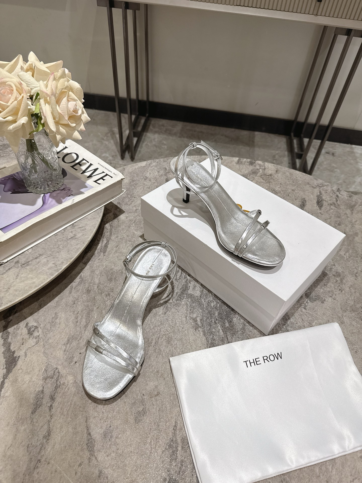 The Row Spring/Summer New Slingback Sandals Stiletto Heel Sandals 7 i1746458820581 1139 0 5