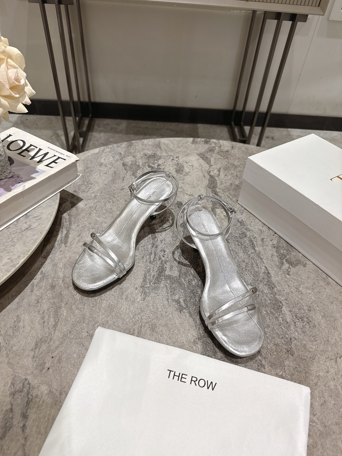 The Row Spring/Summer New Slingback Sandals Stiletto Heel Sandals 4 i1746458820581 7116 0 1