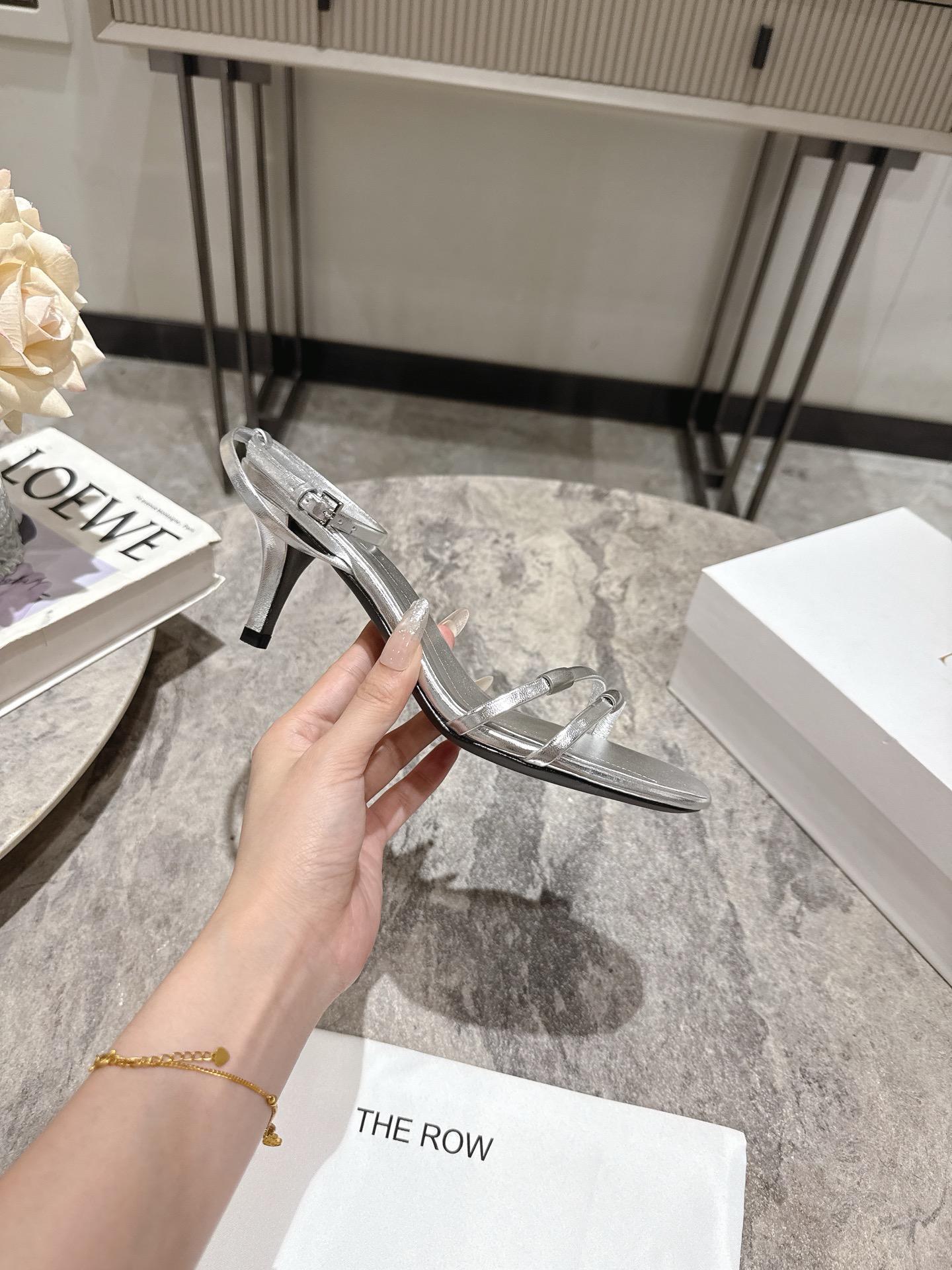 The Row Spring/Summer New Slingback Sandals Stiletto Heel Sandals 5 i1746458822362 6180 0 3