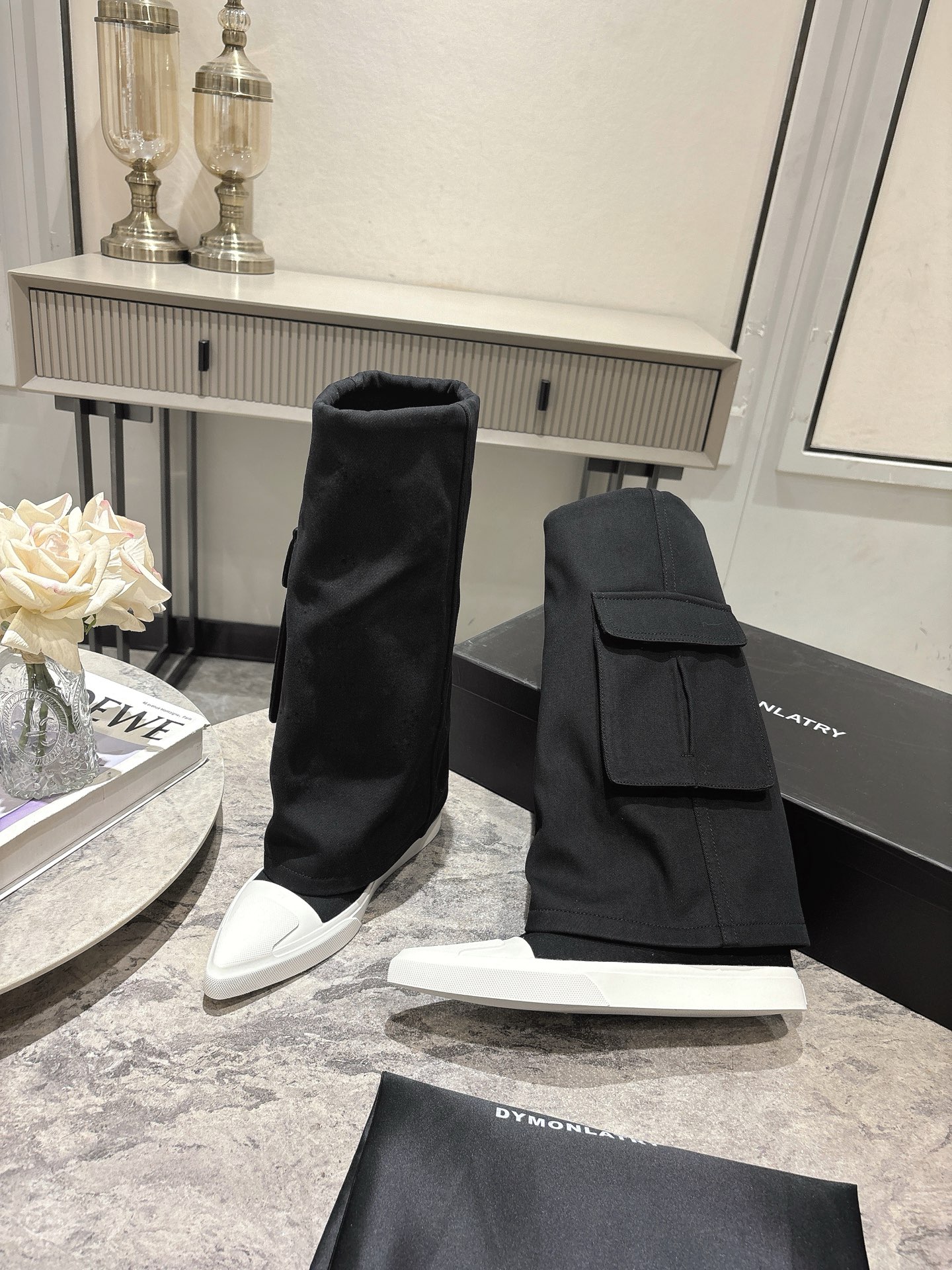 “Dymonlatriy Street-Type Sneakers: Original Fabric, 3cm Height, Rubber Base, Sizes 35-39” - 图片 4