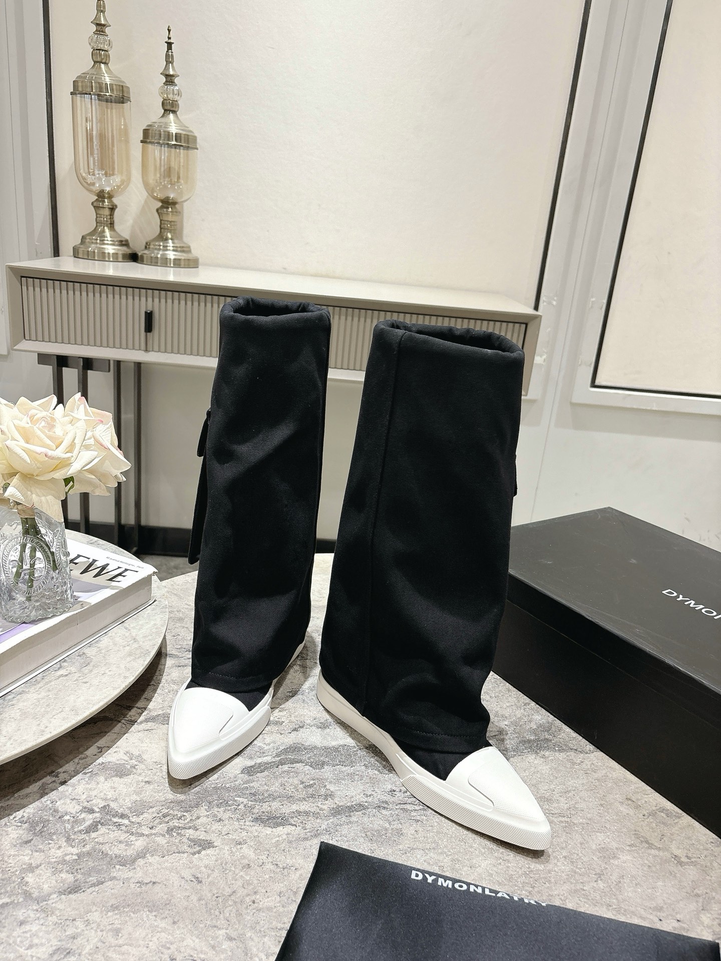 “Dymonlatriy Street-Type Sneakers: Original Fabric, 3cm Height, Rubber Base, Sizes 35-39” - 图片 2
