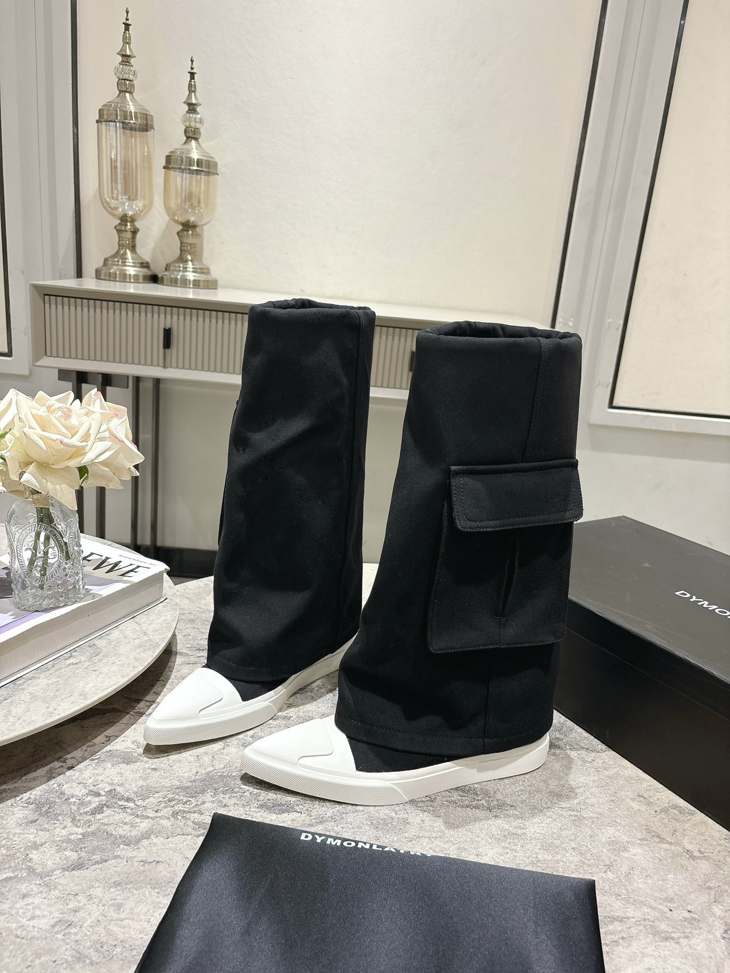 “Dymonlatriy Street-Type Sneakers: Original Fabric, 3cm Height, Rubber Base, Sizes 35-39” - 图片 3