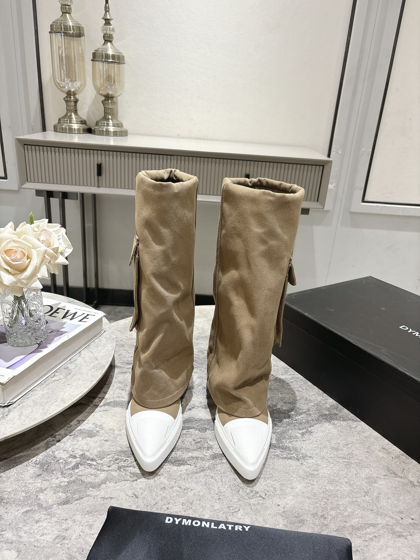 “Dymonlatriy New History Shoes: Inner Growth, Street Style, Original Fabric, 3cm Height”